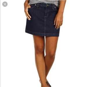 Patagonia organic denim skirt